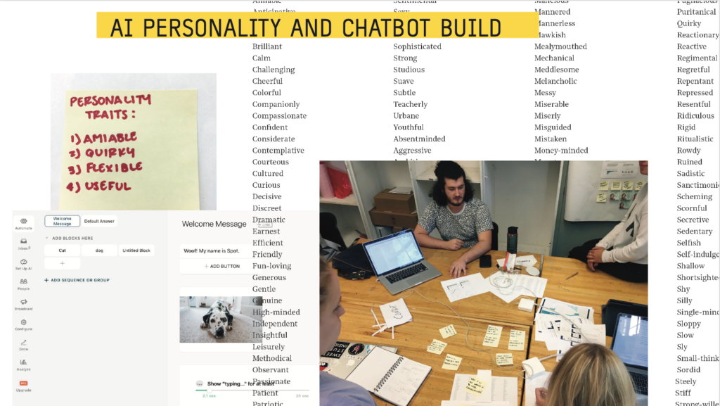 Built Chatbots with specific AI personalities